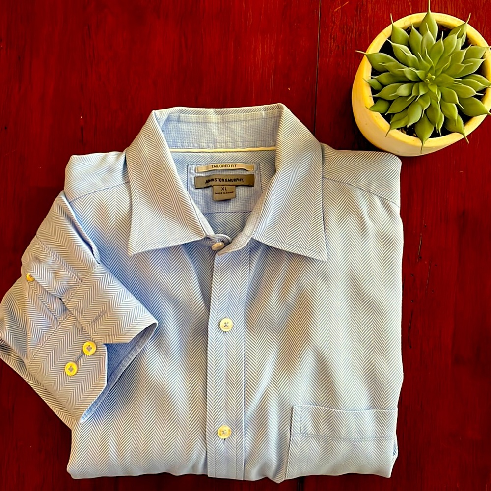 Johnston & Murphy Mens Dress Shirt